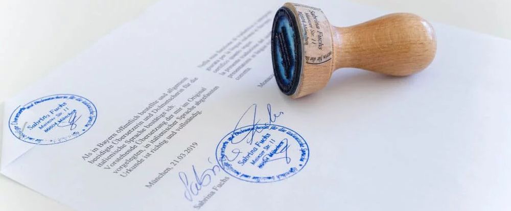Присяжний переклад на німецьку мову